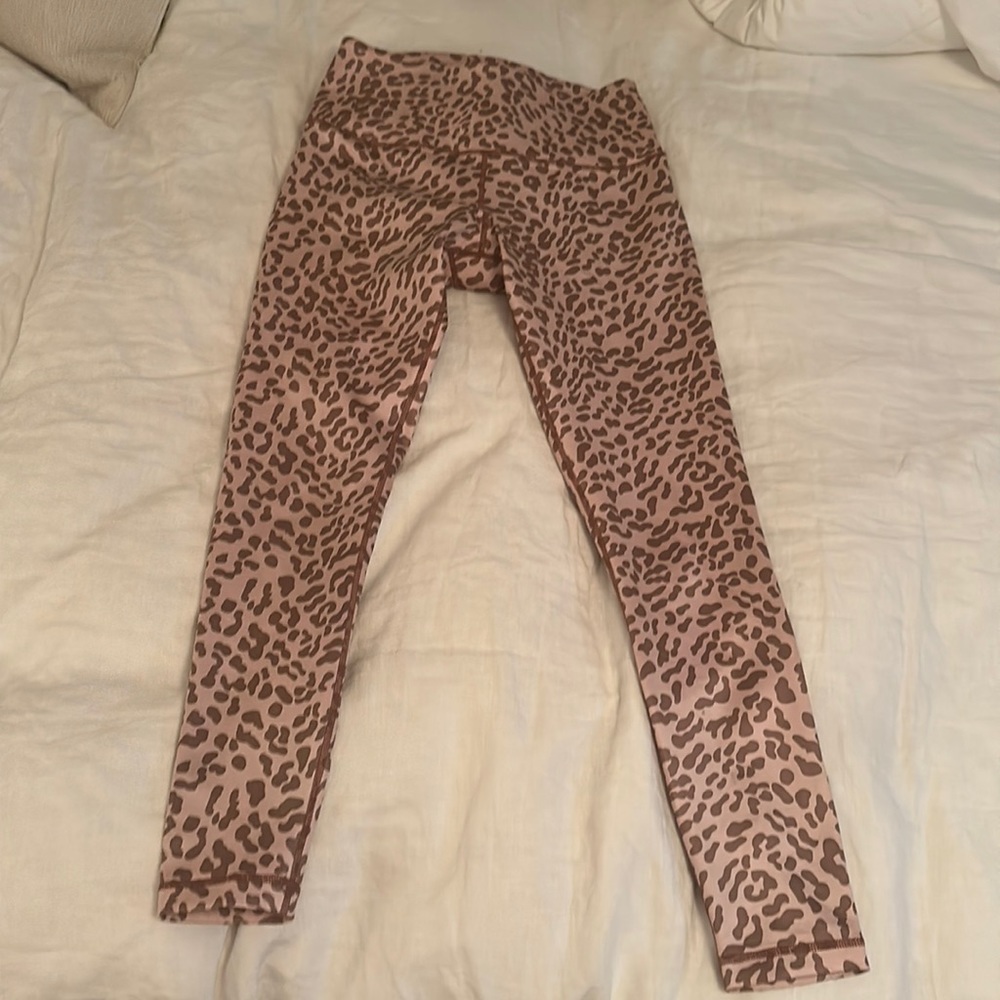 Tan Lines Sport Pink Cheetah Pants